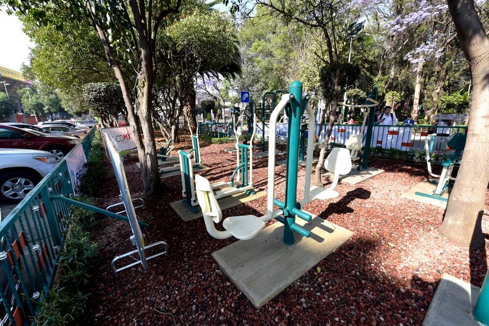 Instalarán 9 delegaciones más gimnasios urbanos