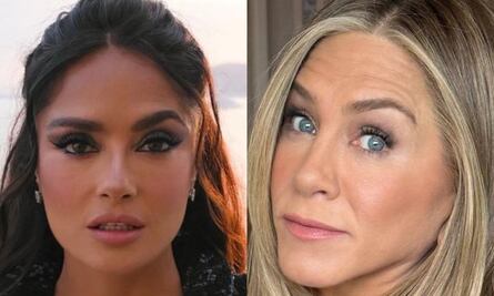 Salma Hayek y Jennifer Aniston lucen con orgullo sus canas e imponen tendencia