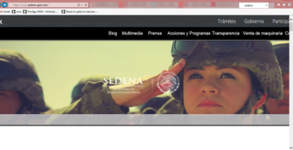 Suplantan portal de Sedena en Internet para cometer delitos