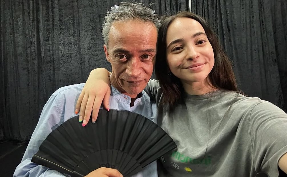 El actor presumió a su hija Vaita. Foto: Instagram.