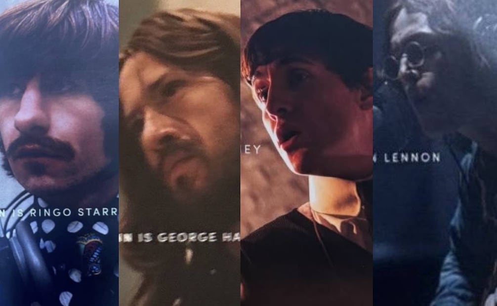 Así lucen los acores que dan vida al llamado "Cuarteto de Liverpool". Foto: Captura de pantalla.