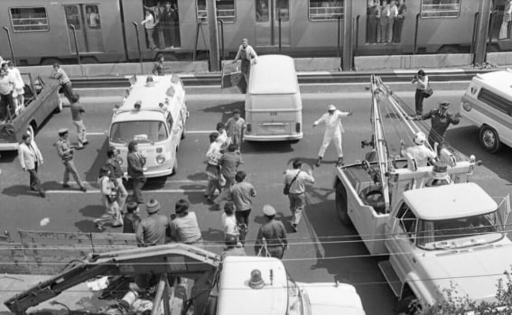 Así narraron testigos el "macabro" accidente del Metro en 1975
