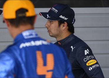 Checo Pérez se mantiene tercero en el campeonato de la F1; Norris lo aprieta