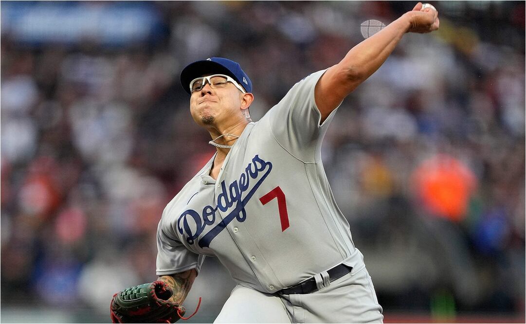 Julio Urías consiguió su tercera victoria de la temporada