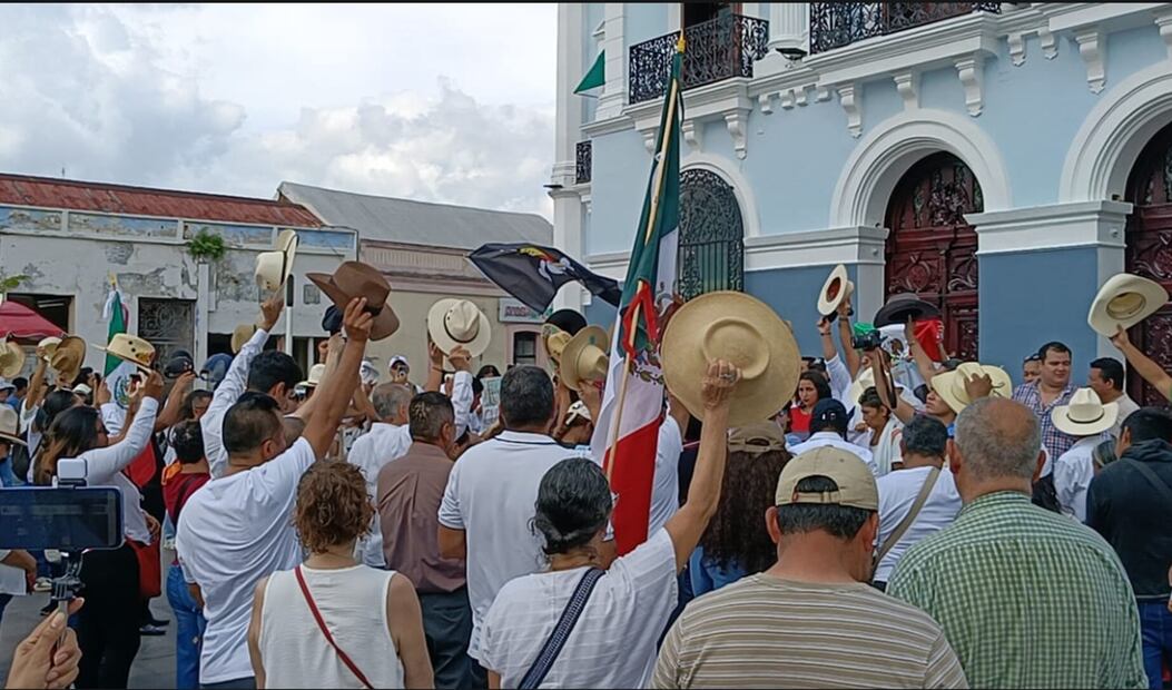 Marchan por la paz en Tabasco. Foto: especial