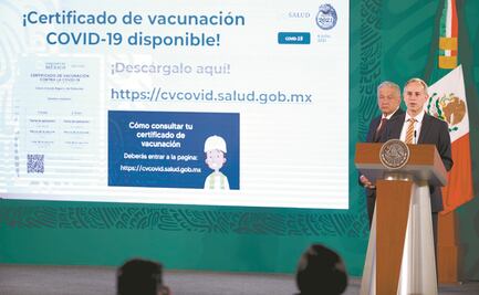 Lanza Ssa certificado de vacunación contra Covid