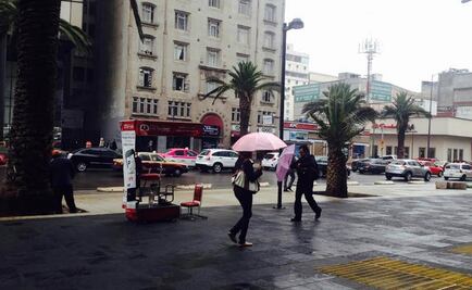 Llueve en cuatro delegaciones del DF
