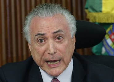 Temer no quiere ir a inauguración de JO con Rousseff