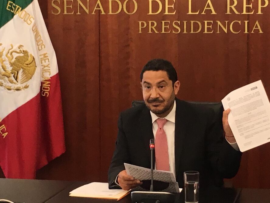 Martí Batres, senador de Morena / Berenice Fregoso. EL UNIVERSAL