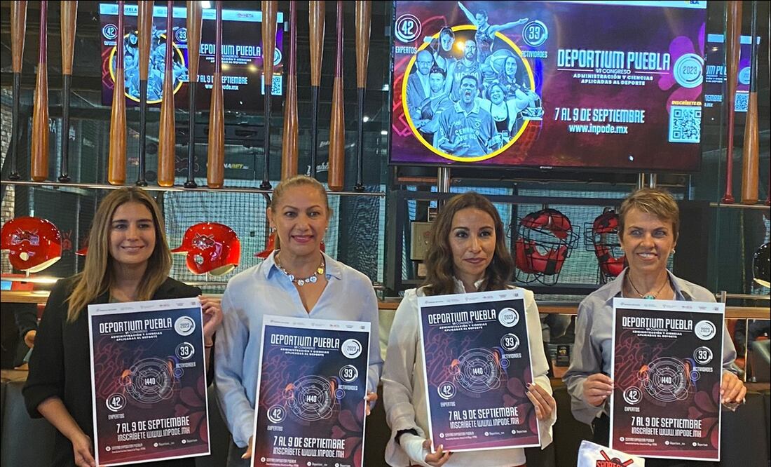 De la mano de Paola Espinosa se realizó la presentación de ‘Deportium 2023’ / FOTO: Nicolás Schiller Solti