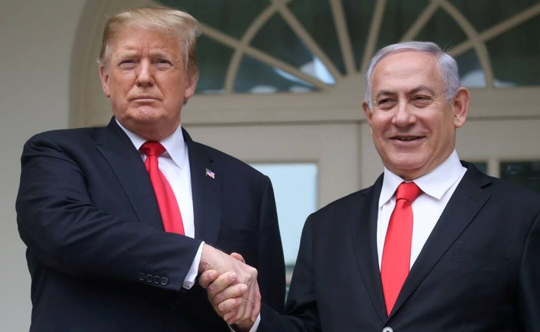 Donald Trump y Benjamin Netanyahu. Foto: Reuters