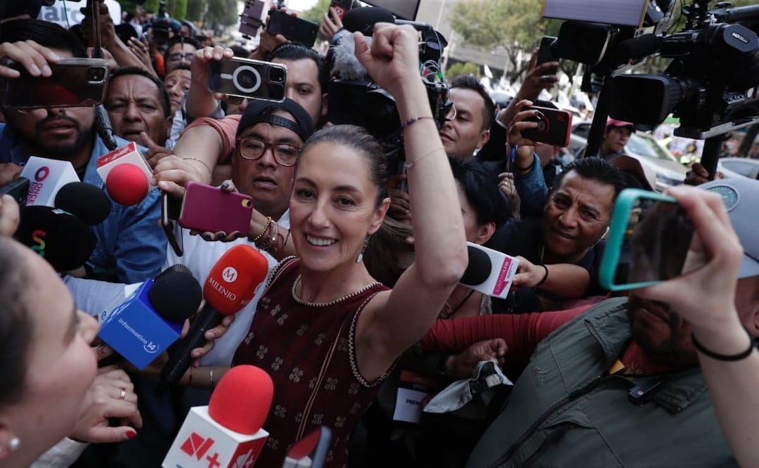 Claudia Sheinbaum. Foto: Diego Simón Sánchez. EL UNIVERSAL