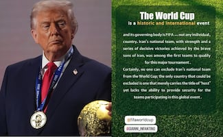 Irán responde a Donald Trump; la selección advierte que nadie puede excluirla del Mundial de 2026
