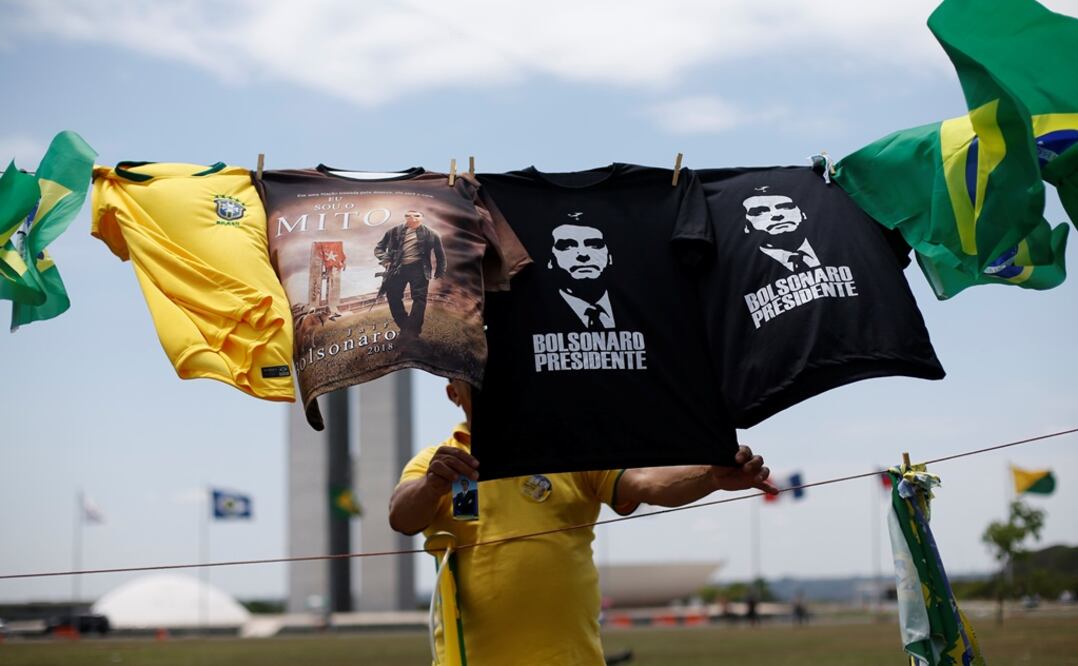 Bolsonaro, que ha basado su popularidad en la irritación popular, el aumento del crimen, los problemas económicos. (Foto: Reuters)