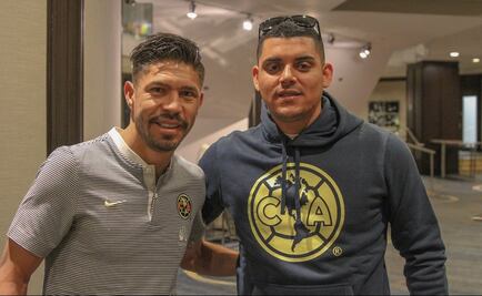 Roberto Osuna visita al América 