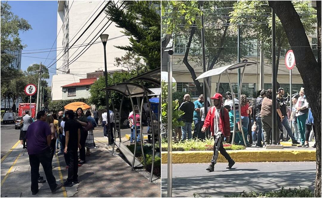 Microsismo en la CDMX. Foto: @AdrianBerry_