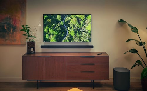 Una opción ideal para departamentos o salas compactas. Foto: Cortesía