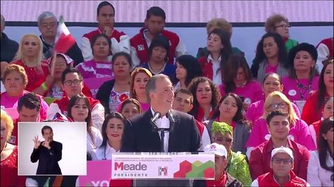 Avala PRI a Meade como su candidato a la Presidencia