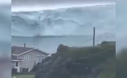 VIDEO: Gigantesco iceberg se acerca a la costa de la isla de Terranova