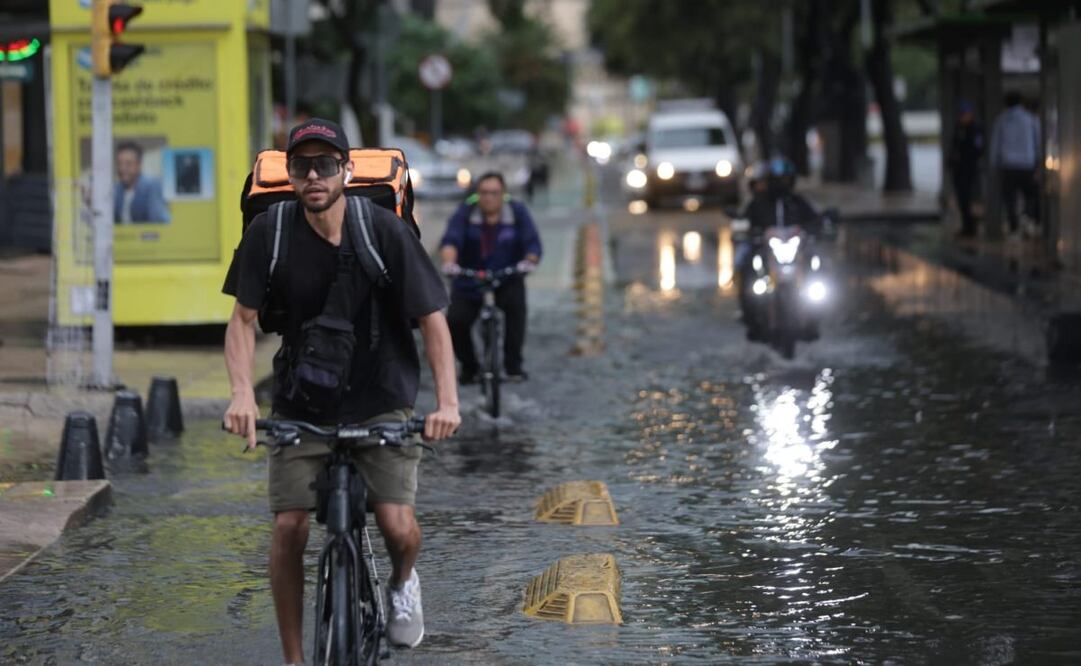 Alertan por fuertes lluvias y posible caída de granizo en toda la CDMX. (21/09/2025). Foto: Francisco Rodríguez / EL UNIVERSAL