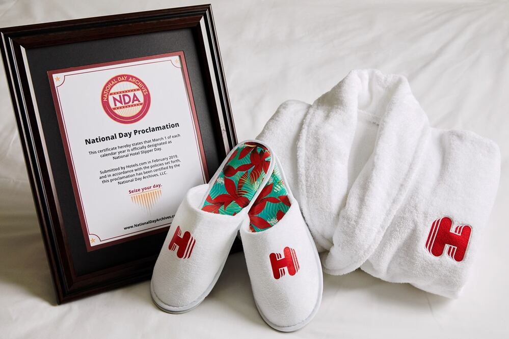 1ro de marzo Día Nacional de la Pantufla. (Foto: Cortesía Hoteles.com)