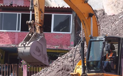 Obras para mitigar riesgo en Cerro del Chiquihuite alcanzan el cien por ciento