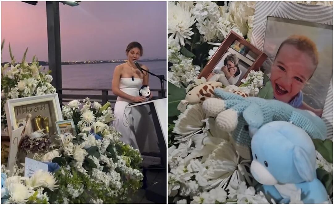 Karime Borja dedica emotivo discurso a su hijo Mateo, quien estuvo en estado de inconsciencia los últimos tres años de su vida.