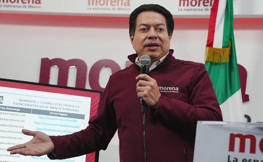 Mario Delgado detalló cuáles son los objetivos más "ambiciosos" trazados para el 2024, entre ellos ganar la siguiente elección. Foto: Especial