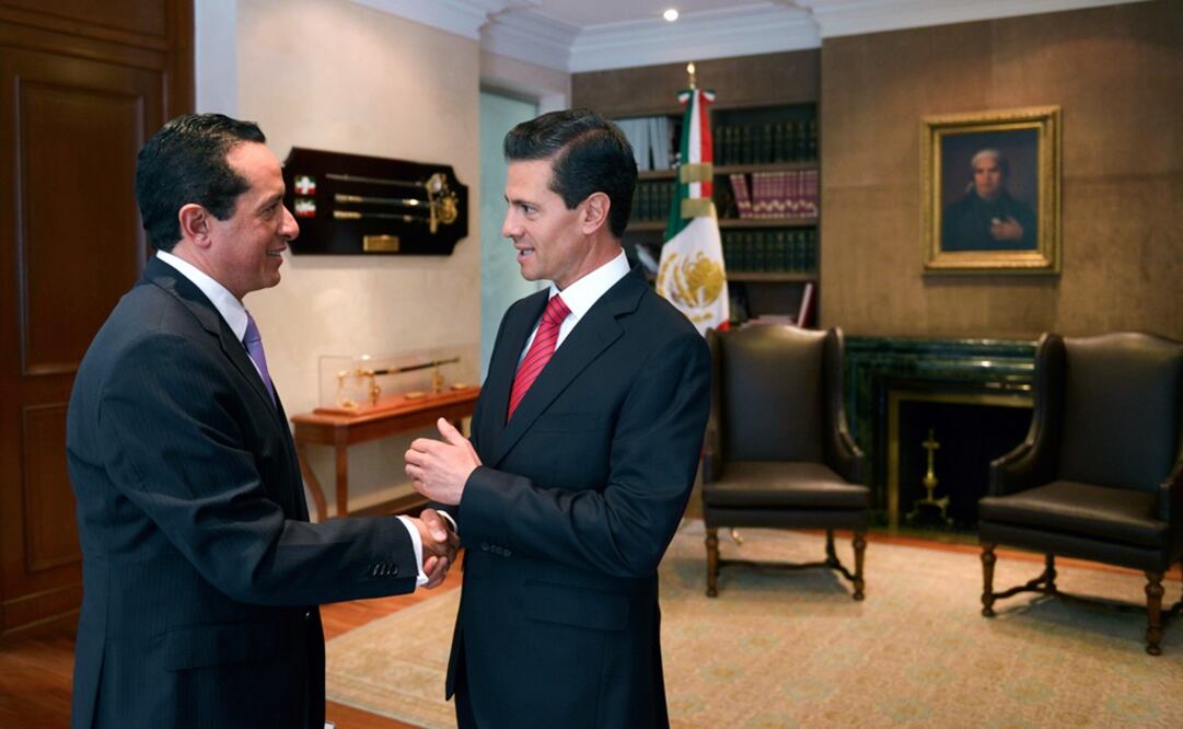 La reunión se llevó a cabo en la residencia oficial de Los Pinos. /Especial