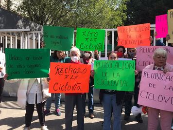 Vecinos piden cambiar trazo de Ciclovía Metropolitana en Naucalpan