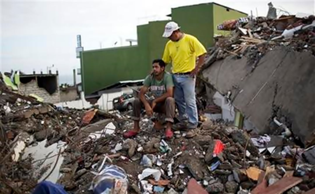 Some people just lost everything. (Photo: AP)