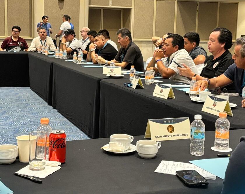 Reunión de directivos de la Liga Premier en Cancún / Foto: Leobardo Vázquez - EL UNIVERSAL