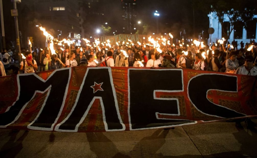 Marcha de las Antorchas (08/06/2026). Foto: Tercero Díaz/ Cuartoscuro 2017