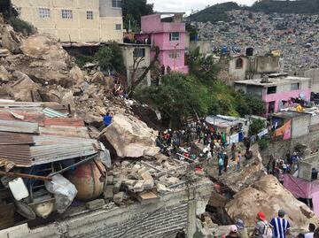 Se desgaja el Cerro del Chiquihuite; se reportan 10 desaparecidos y un muerto