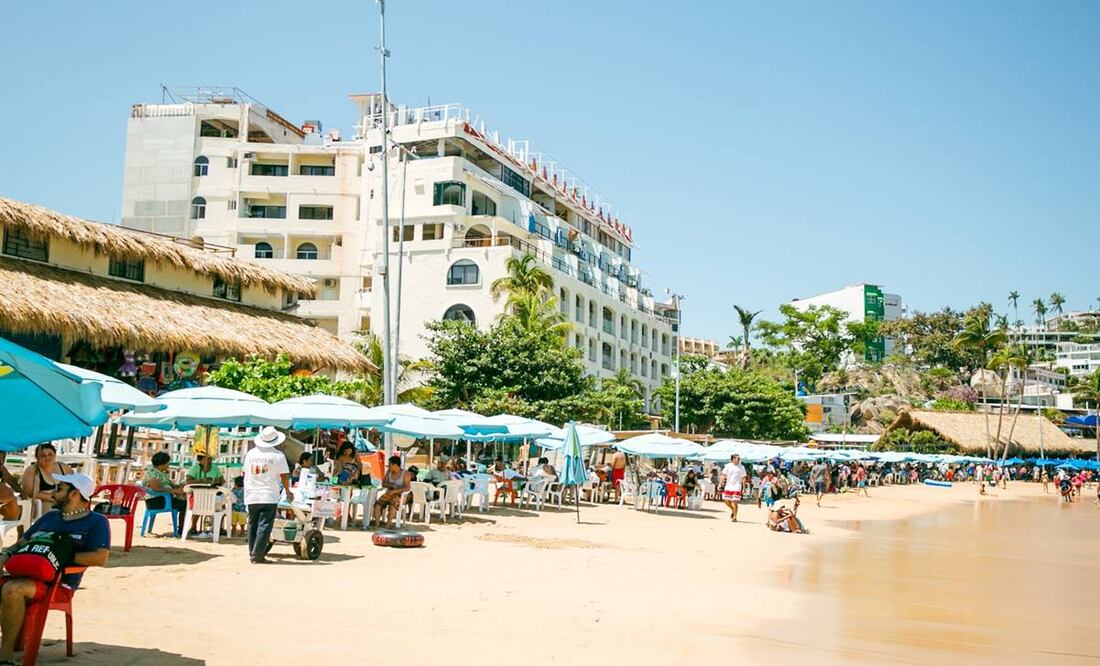 Acapulco prevé recibir alrededor de 900 mil turistas y tener una derrama de 5 mil 848 mdp. Foto: Especial