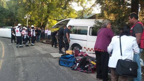 Deja 23 heridos choque en carretera de Hidalgo