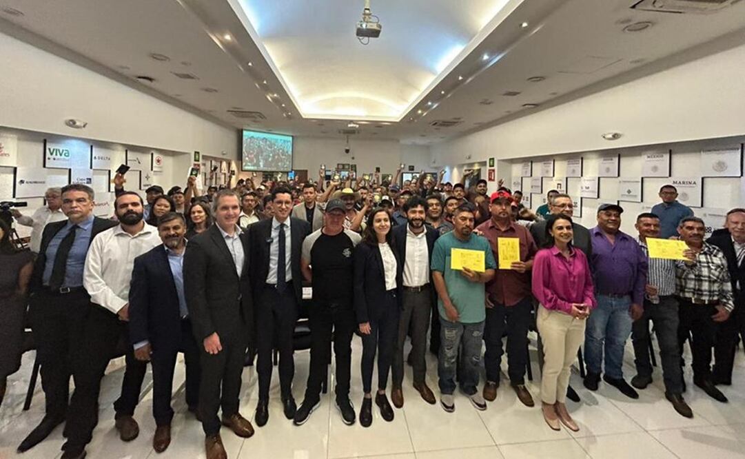 Roberto Velasco Álvarez, jefe de la Unidad para América del Norte de la SRE, en el anuncio sobre el trabajo en Canadá. Foto: SRE