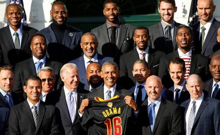 Obama recibe a los campeones Cavs
