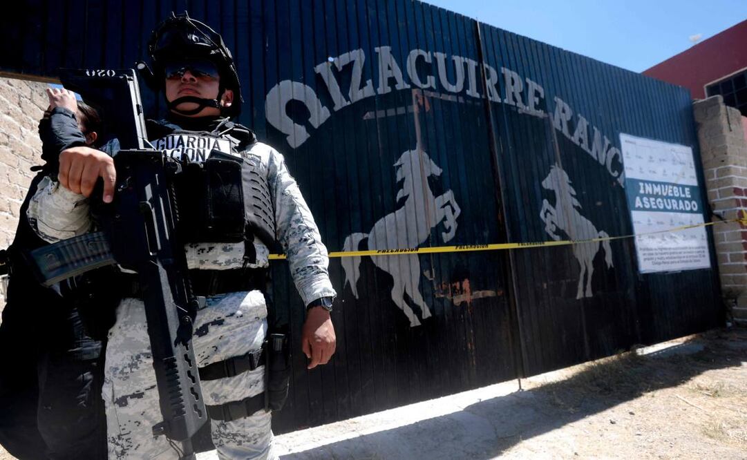 Rancho Izaguirre en Teuchitlán, Jalisco. Foto: AFP