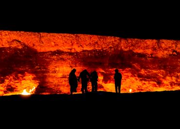 Cráter de Darvaza, esta es la verdadera puerta del infierno