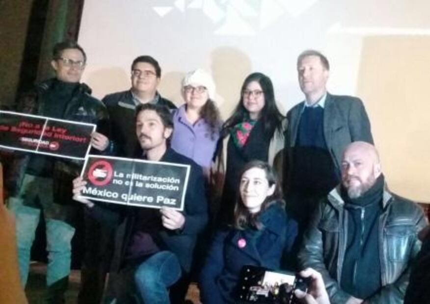 Diego y Gael piden en el Senado discutir Ley de Seguridad Interior