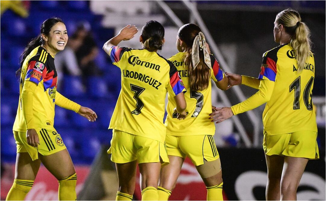 El América sigue con paso firme en la Liga MX Femenil. FOTO: IMAGO7