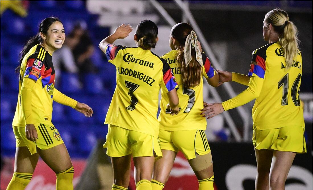El América sigue con paso firme en la Liga MX Femenil. FOTO: IMAGO7