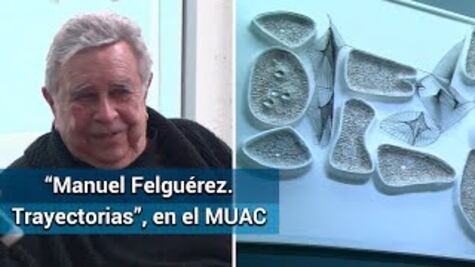 Manuel Felguérez recorre su trayectoria en el MUAC