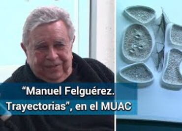 Manuel Felguérez recorre su trayectoria en el MUAC