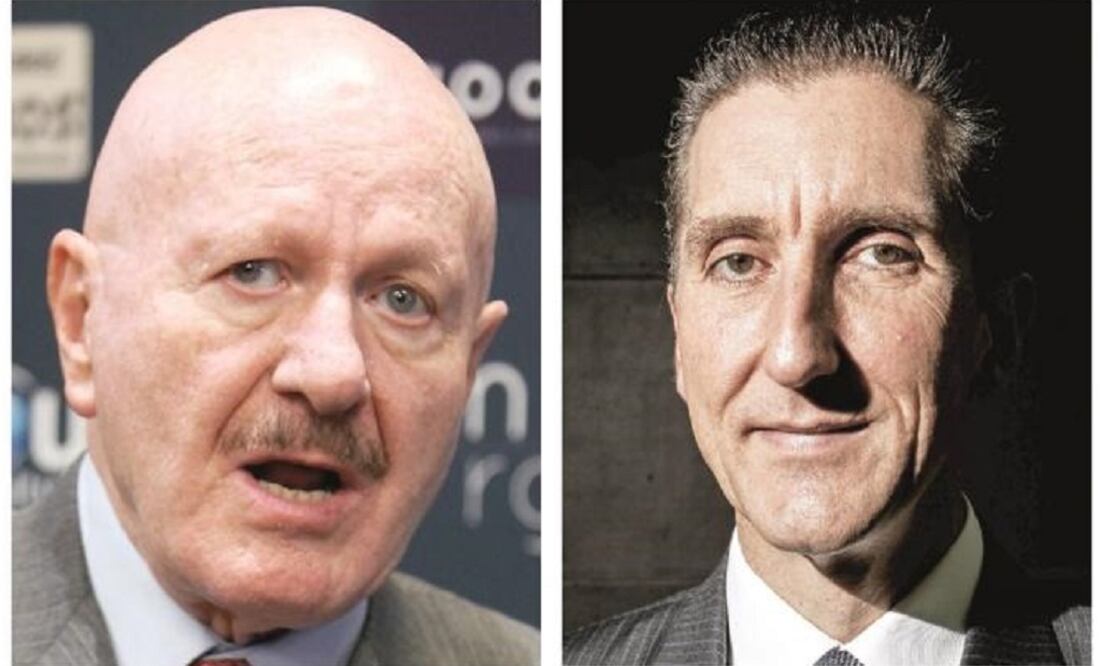 Manuel Mondragón y Kalb (left), National Commissioner against Addictions, and Juan Francisco Torres Landa (right) awyer and founding member of the NGO SMART. (Photo: Archive / EL UNIVERSAL)