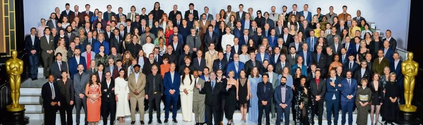 Nominados al Oscar festejan juntos y sin competencia