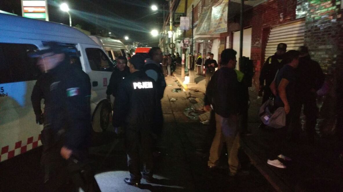 Operativo de supervisión de transporte y antros por zonas de alto riesgo de Naucalpan. Foto: Especial