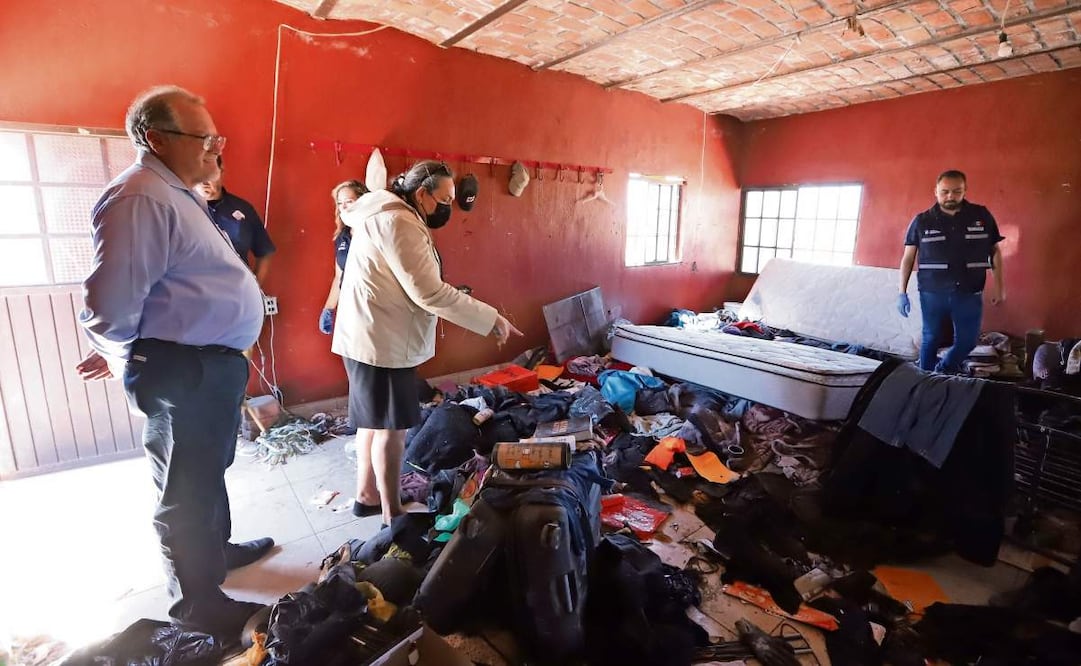 El rancho Izaguirre formaba parte de una red de fincas utilizadas por el Cártel Jalisco Nueva Generación para torturar personas, de acuerdo con el testimonio de sobrevivientes. Foto: Diego Simón / EL UNIVERSAL