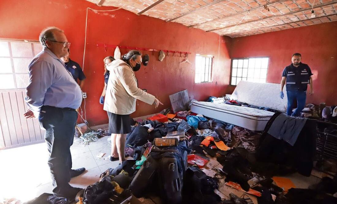 El rancho Izaguirre formaba parte de una red de fincas utilizadas por el Cártel Jalisco Nueva Generación para torturar personas, de acuerdo con el testimonio de sobrevivientes. Foto: Diego Simón / EL UNIVERSAL